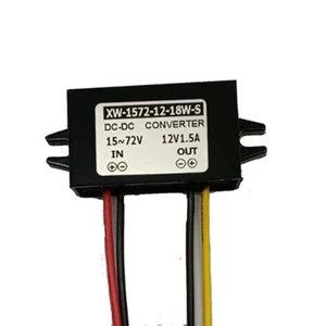 new DC 15V-72V to 12V1.5A 18W DC step-down power Conversion module - Picture 1 of 3