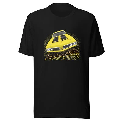 Camisa Coche Clásico Amarillo 70 Olds Cutlass Rallye 350 - Camisa Oscura Versión Color Foto 1 de 4