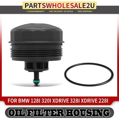 Tapa de la carcasa del filtro de aceite del motor para BMW 128i 228i xDrive 325xi 428i 535i GT Foto 1 de 4
