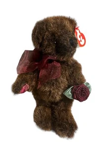Martina Bear Beanie Babies The Attic Treasures Collection Retired 2000 8" - Picture 1 of 5