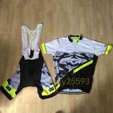 Mens Cycling Jersey Bib Shorts Set Outdoor Sports Suit Quick Dry Bike Outfits