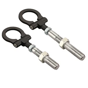 For 2014-2023 Chevrolet C7 & C8 Corvette GM Front + Rear Tow Hook Kit -Black - Bild 1 von 10