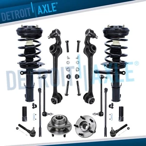 Front Struts Lower Control Arms Wheel Hubs Kit for 300M Concorde Intrepid LHS - Picture 1 of 9