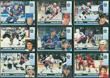 1993-94 SCORE DREAM TEAM NHL BILINGUAL HOCKEY CARD 1-24 SEE LIST