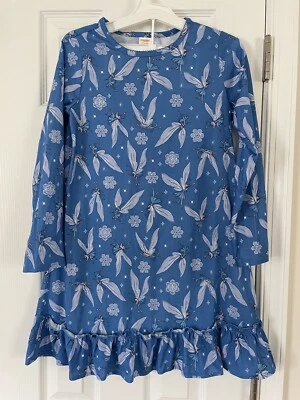 Gymboree Blue Fairy Nightgown Girls Pajamas- Size Large 10-12- EUC - Image 1 of 4