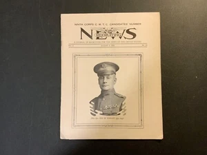 1921 Armee Rekrutierung Nachrichten Journal of Recruiting Generalmajor Wright 9. Korps - Bild 1 von 11