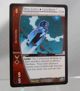 Marvel VS System Avengers MAV-018 Monica Rambeau Captain Marvel Lady of Light NM - Picture 1 of 2