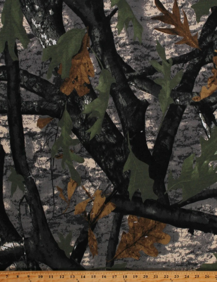 Moletom lã camuflagem caça tecido peso médio por jarda A509.32 - Imagem 1 de 1