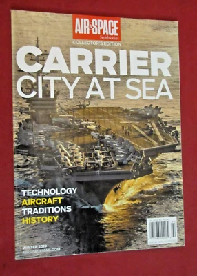 Air & Space Smithsonian Magazine, Carrier City At Sea (Winter 2019) LN+ Foto 1 de 2