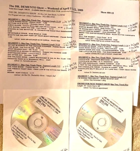 4/11/09 DR DEMENTO: DENNIS LEARY, KURT COBAIN, FRANK ZAPPA, FOOLS, ISAAC HAYES - Picture 1 of 1