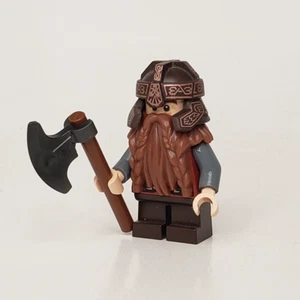 LEGO Gimli Dwarf The Lord of the Rings Minifig The Battle of Helm's Deep 9474 - Picture 1 of 4