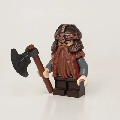 LEGO Gimli Dwarf The Lord of the Rings Minifig The Battle of Helm's Deep 9474 - Image 1 of 4