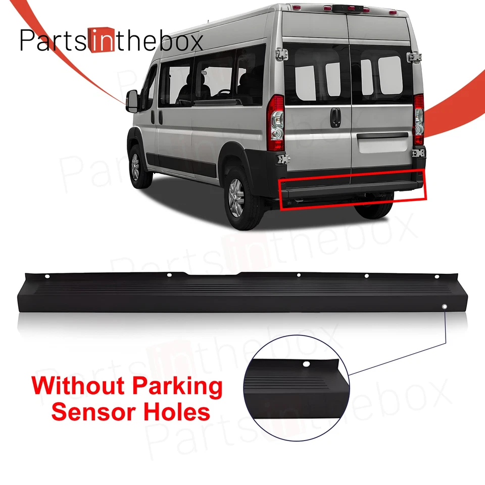 Rear Bumper Cover Fascia 5MK59JXWAB For 2014-2024 Ram ProMaster 1500 2500 3500 Foto 1 de 4