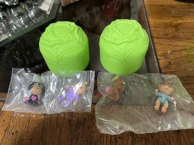 2 Cabbage Patch Kids Little Sprouts Mini Figure Mystery Pack Opened Still in Bag - Image 1 of 3