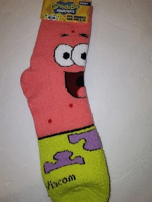 Nuevos calcetines suaves Bob Esponja Patrick Star talla 5-10  Foto 1 de 3