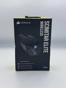 CORSAIR Scimitar Elite Wireless Optical Gaming Mouse - Black - Picture 1 of 3