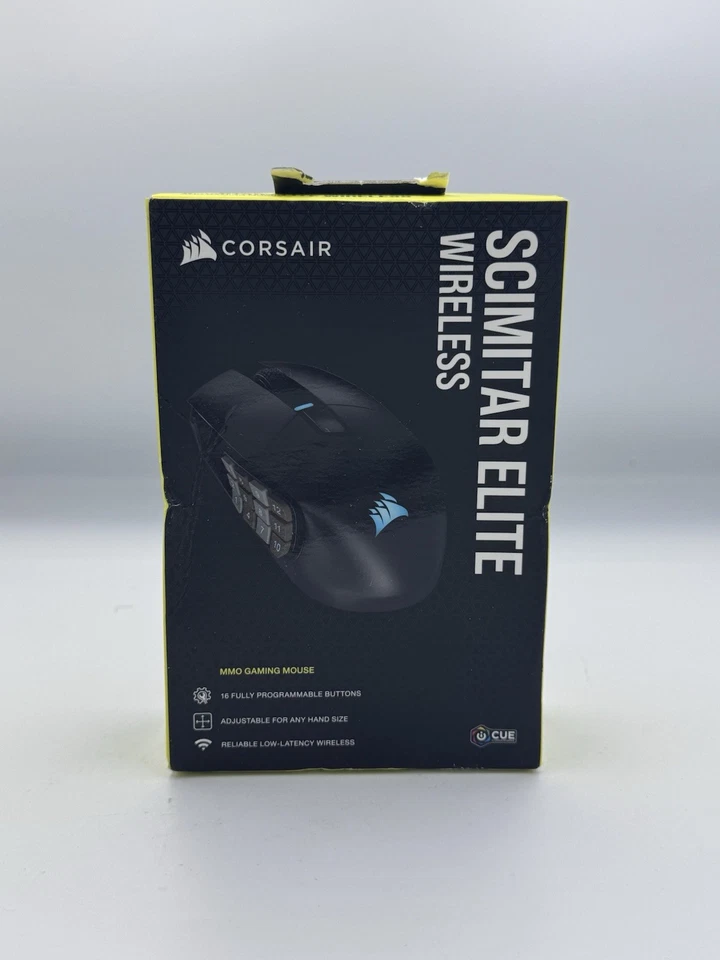 CORSAIR Scimitar Elite Wireless Optical Gaming Mouse - Black - Image 1 of 3