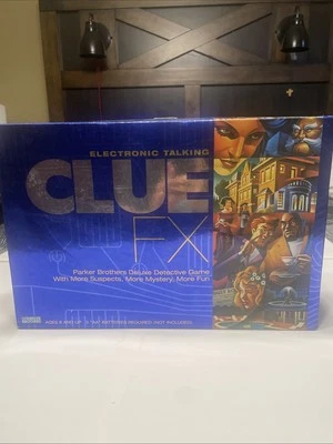 Parker Brothers Clue FX Electronic Talking 2003 Board Game – COMPLETE - Image 1 of 4