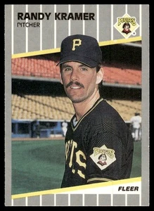 1989 Fleer Update Randy Kramer Pittsburgh Pirates #U-115 - Picture 1 of 2