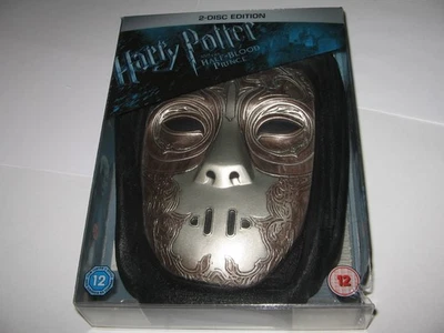 HARRY POTTER & HALF BLOOD PRINCE (2009) Limited Edition Death Eater Case 2 DVDs - Image 1 of 4