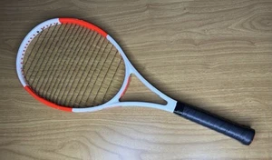 Wilson Prostaff 97 V11 Tennis Racquet (White) Sz 4 3/8 - W/ New Over Grip - Picture 1 of 9