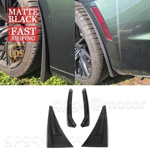 For Camaro SS LT RS 2016-2023 XL Extended Matte Black Front Rear Mud Guard Flap - Picture 1 of 8
