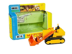 Matchbox Lesney King Size K-8 Caterpillar Traxcavator w/Box - Picture 1 of 14