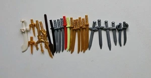 Lego Ninjago Samurai Ninja Swords Katana Lego Mini Figure Weapons X 24 Pieces - Picture 1 of 7