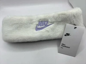 NWT NIKE WARM FAUX FUR HEADBAND YOUTH - Picture 1 of 9