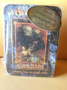 Star Wars DARK EMPIRE II rare Autographed box set (1996) Metallic Impressions - Picture 1 of 1