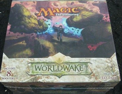 MTG WORLDWAKE FAT PACK  FACTORY SEALED FREE SHIPPING NEW LOWER PRICE - Image 1 of 2