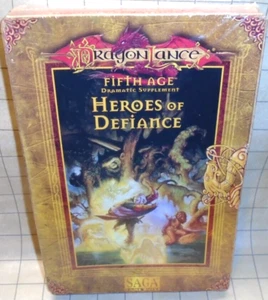 D&D Dragonlance Quinta Edad Heroes of Defiance SELLADO - TSR - Imagen 1 de 5