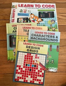 Kids Learn to Code Computer programming Set kit w/ books workbooks, app download - Bild 1 von 14