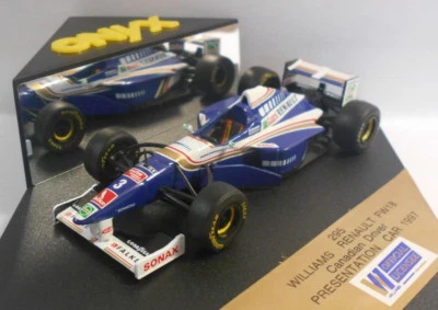 Onyx 1/43 Scale - 295 WILLAMS RENAULT CANADIAN DRIVER - Image 1 of 3