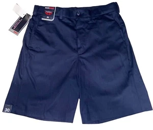 Roundtree & Yorke Travel Smart Mens 30 Shorts Microfiber Navy Blue NEW - Picture 1 of 3
