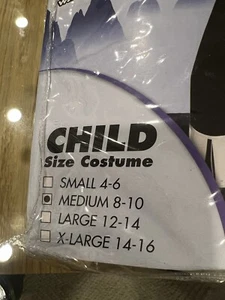 Silver Mirror Ninja costume Child Size Medium 8-10 - Picture 1 of 4