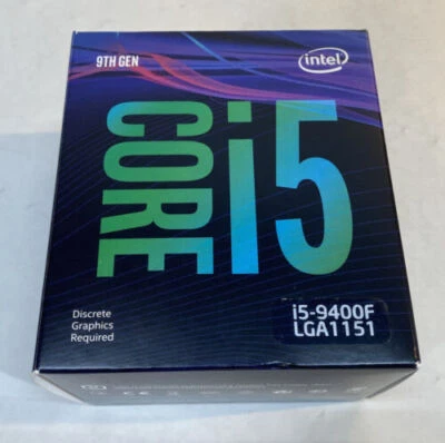 Intel Core i5-9400F Desktop Processor 6 Cores 4.1 GHz Turbo BX80684I59400F - Image 1 of 4