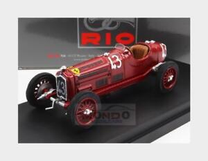 1:43 RIO Alfa Romeo P3 Tipo B #43 Coppa Acerbo 1935 T.Nuvolari czerwony model RIO4686