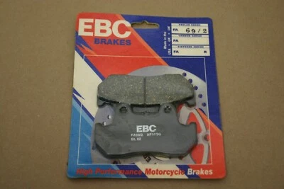 Pastillas freno EBC FA69/2 HONDA FT500 (82' 83')-CB750 CB900 GL1100 (81' 82') Foto 1 de 4