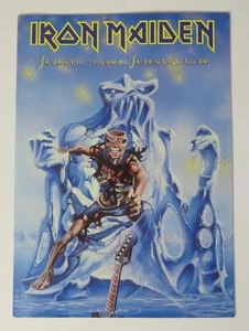 IRON MAIDEN Signed Autograph Auto 1988 "Seventh Tour.." Concert Program by 5 JSA - Picture 1 of 6