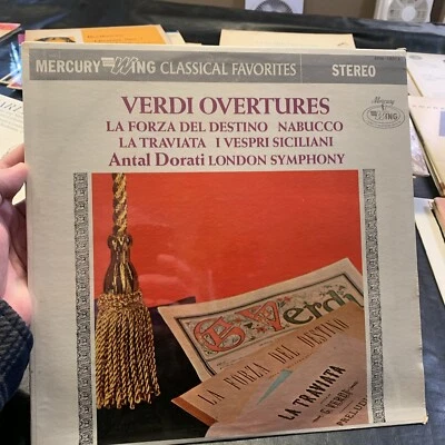 VERDI DORATI LSO OVERTURES MERCURY WING CLASSICAL FAVORITES SRW 18053 SEALED! - Image 1 of 2