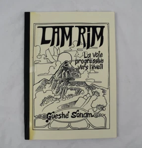 LAM RIM LA VOIE PROGRESSIVE VERS L EVEIL GUESHE SONAM 1989 - Imagen 1 de 3