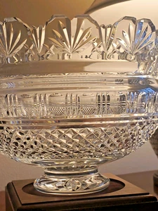 Spectacular John Connolly WATERFORD CRYSTAL Master Cutter Large 10" KINGS BOWL - Picture 1 of 19