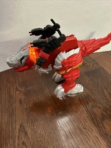 Power Rangers Battle Attackers Dino Fury T-Rex Champion Zord lights sounds - Picture 1 of 8
