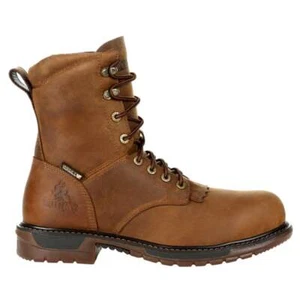 Rocky Original Ride Flx 8 Inch Waterproof Composite Toe Work Mens Brown RKW032 - Picture 1 of 5