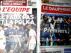 QATAR 2022- Lot L'EQUIPE + Dauphiné Libéré : TUNISIE 1-0 FRANCE