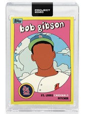 Topps Project 2020 BOB GIBSON By Fucci #279 Cardinals HOF
