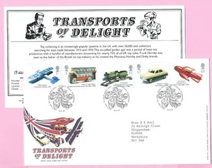Royal Mail 2003 FDC - TRANSPORTES OF DELIGHT - Shs TALLENTS HOUSE - Imagen 1 de 1