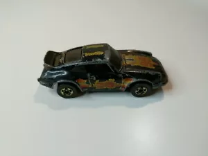 Hot Wheels P-911 Porsche Turbo #95 Black Enamel Hot Ones 1974 - Picture 1 of 6
