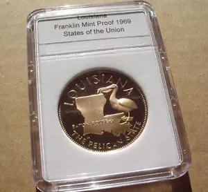 *SLABBED Proof "States of the Union" - Louisiana Bronze Medal - Picture 1 of 4